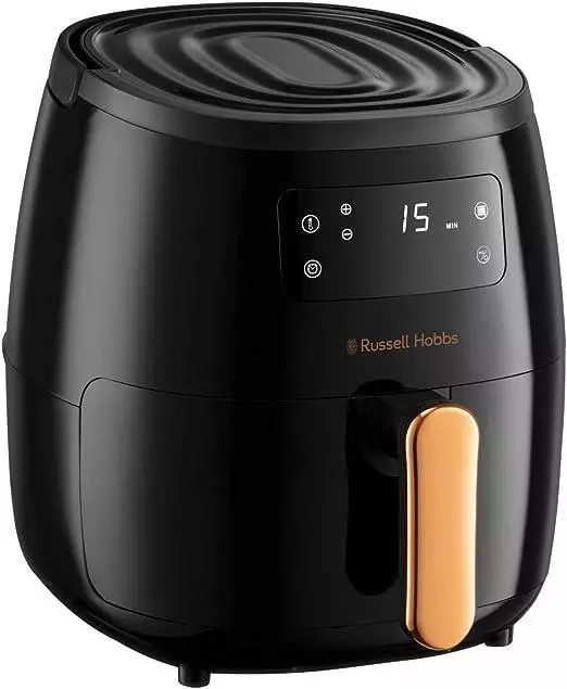 Russell Hobbs 26510 SatisFry Large 5 litre Digital Air Fryer Black and Rose Gold