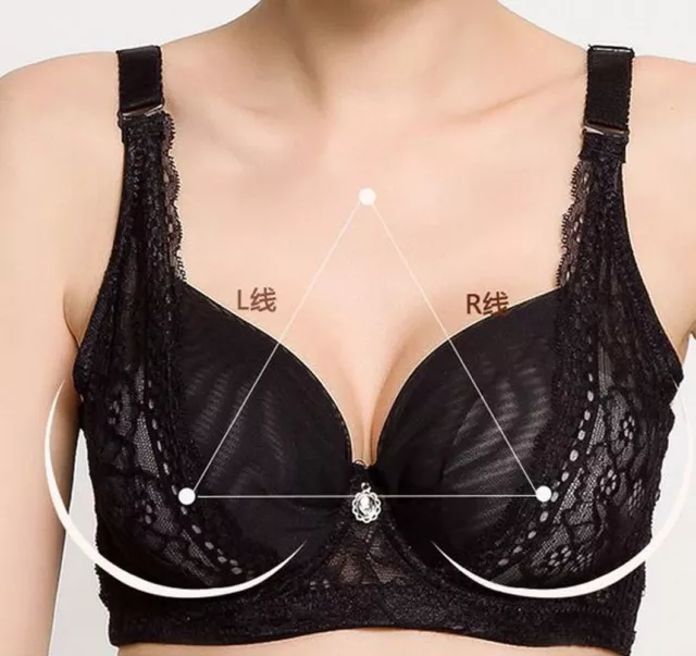 NEW SEXY FRONT Closure Brassiere Racer Back Bra Lingerie SZ 32 34 36 A B Cup  $8.99 - PicClick