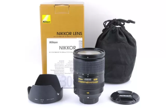 Nikon AF-S DX NIKKOR 18-300mm F/3.5-5.6 G VR Lens [Near Mint] in Box #L1260