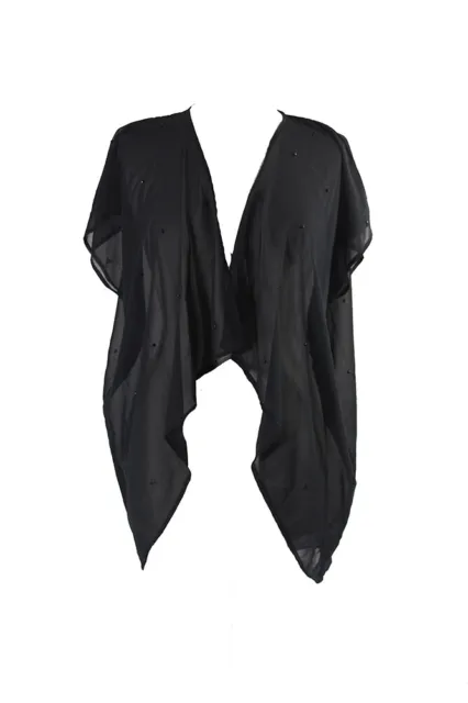 Collection Xiix Black Stone Flutter Kimono OS