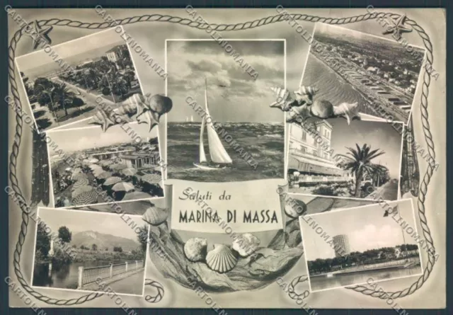 Massa Marina di Saluti da foto FG cartolina ZF3703