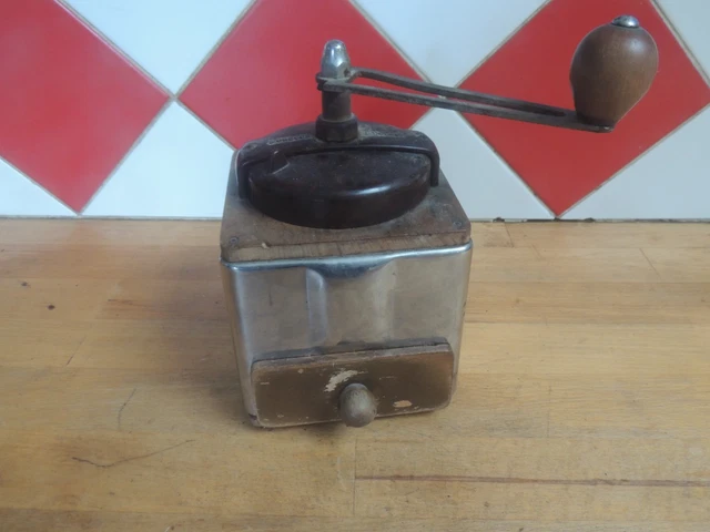 Ancienne Cafetière Expresso Italienne Brevettata Nova 4 Tasses - Vintage #B839
