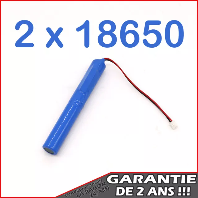 PACK 2 PILES 1500mAh 3.7V ACCUS BATTERIE RECHARGEABLE LI-ION HAUTE PERF (180)