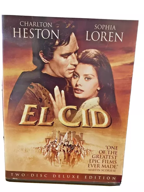 EL CID (1961) The Miriam Collection, Three-Disc Deluxe Edition DVD Set