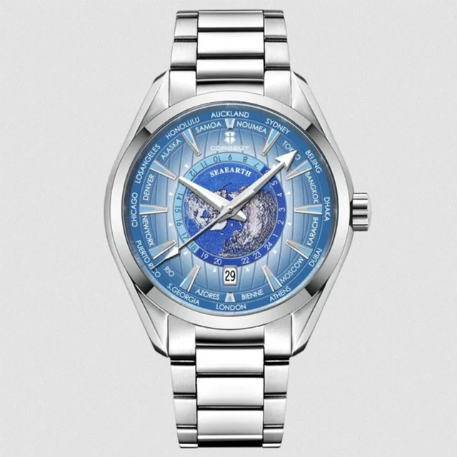 Corgeut Orologio Da Uomo Meccanico Automatico Impermeabile - Foto 10