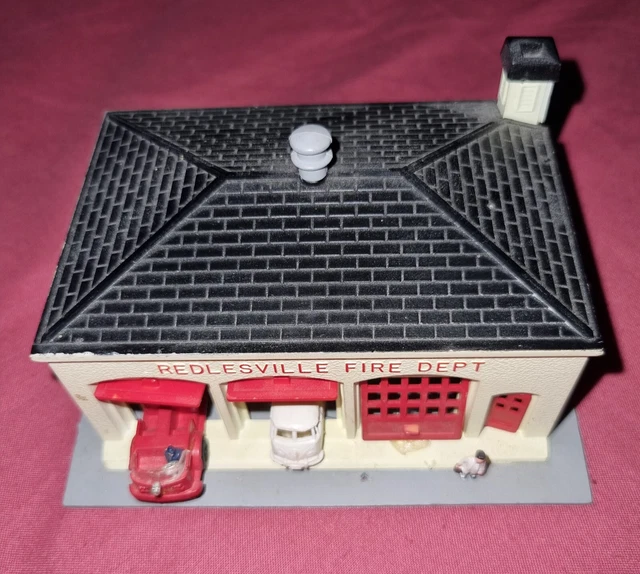 Majokit 751 – Caserne De Pompiers Majorette Vintage, Jouet De Construction En Plastique