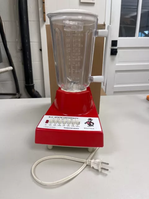 1983 Nc State Wolfpack Ncaa Basketball Champions Hamilton Beach Blender *Rare*