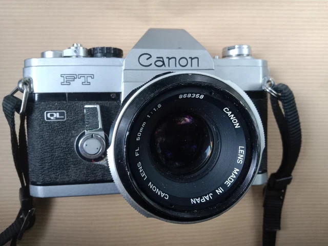 Canon Appareil photo FT B FTb QL 35 mm avec objectif 50 mm 1.8