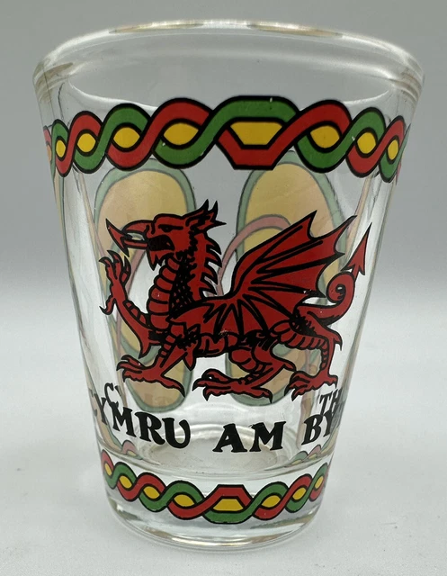 CY MRU AM BYTH Shot Glass 2 Oz (Great Condition)