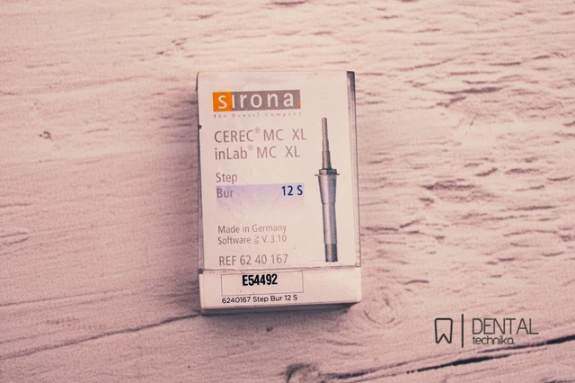 Dentsply Sirona CEREC Inlab MC XL  BURS - Step BUR 12S