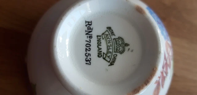 Vintage (1937) Aynsley Pottery  Mystic Cup of Knowledge