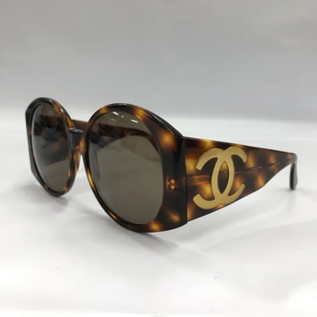 Auth Chanel Tortoiseshell   sunglasses  black 05241 91235 FromJapan 0608	6882