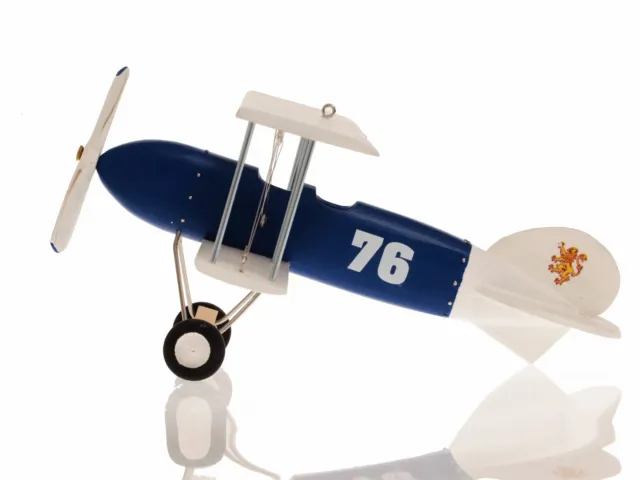 Hanging plane ALBATROS .Decorative wooden airplane. Perfect pilot gift.