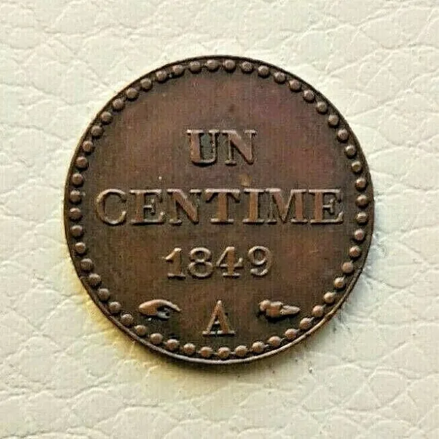N°61  - 1 Centime Dupré 1849 A Paris