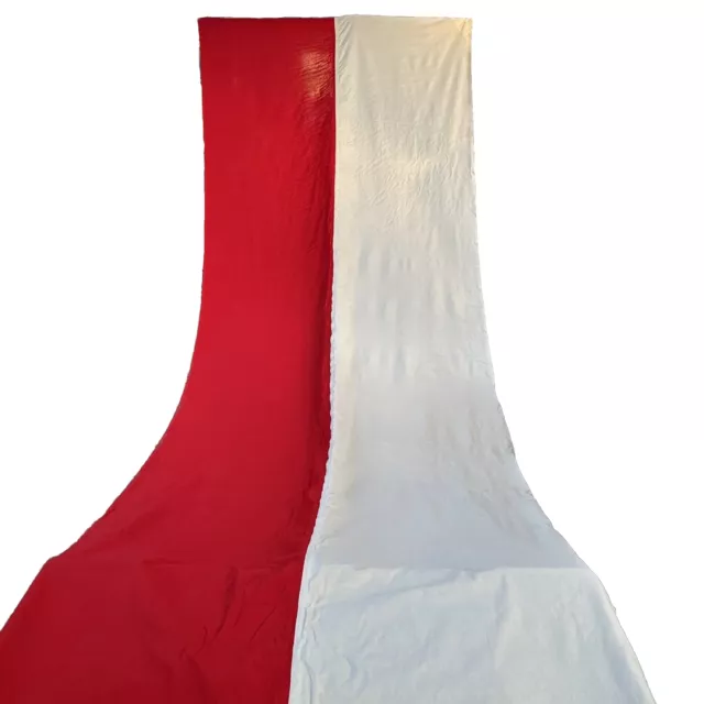 Fahne / Flagge Indonesien Riesengroß Ca 5 M X 1,4 M