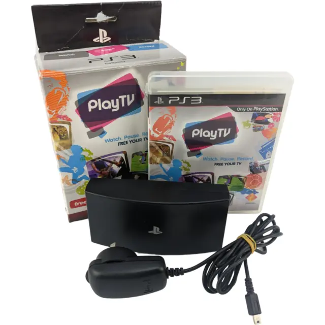 Play TV Sony PS3 PlayStation 3 - COMPLETE BOX - Remote Sticker