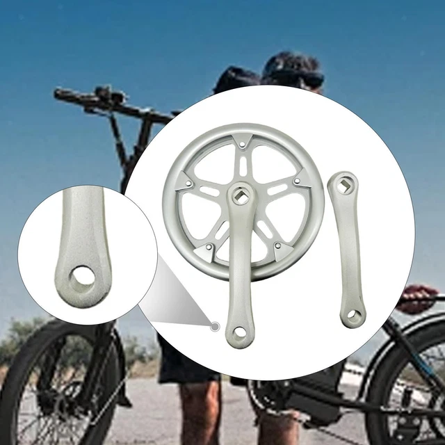 Lot De 2 Ancien Pedalier / Plateau 44 & 46 Dents Velo Ancien - Collection