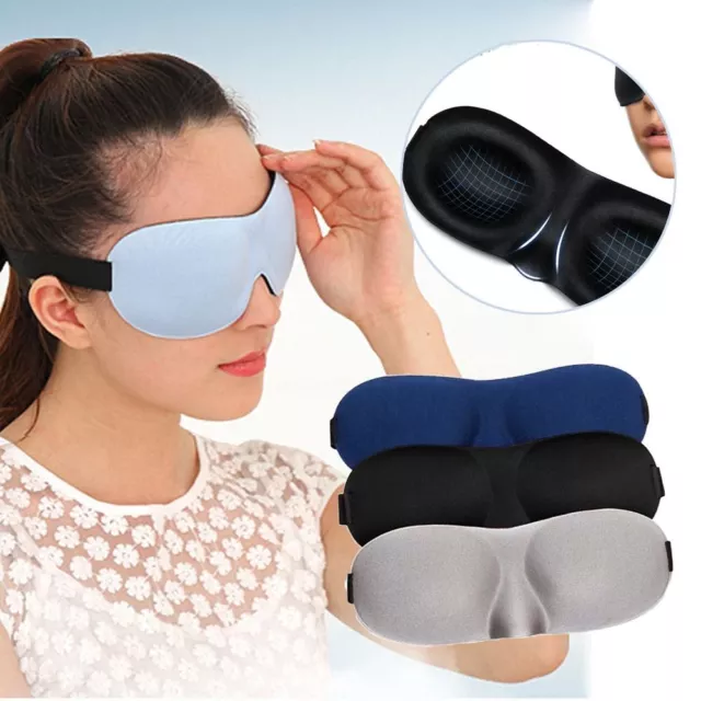 Blindfold Shade Cover Memory Eye Patch Sleeping Aid 3D Eye Mask Sleep Eyeshade