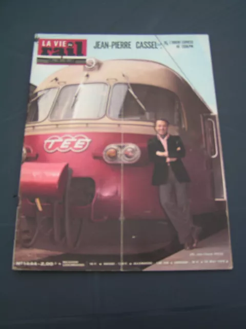 Vie du rail 1974 1444 ORIENT EXPRESS EZY SAUVAGES MOUILLèRE JEAN PIERRE CASSEL