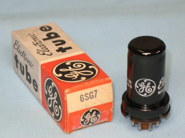 Vacuum Tube ~ 6Sg7 ~ Ge ~ Nos ~ 6Sg7
