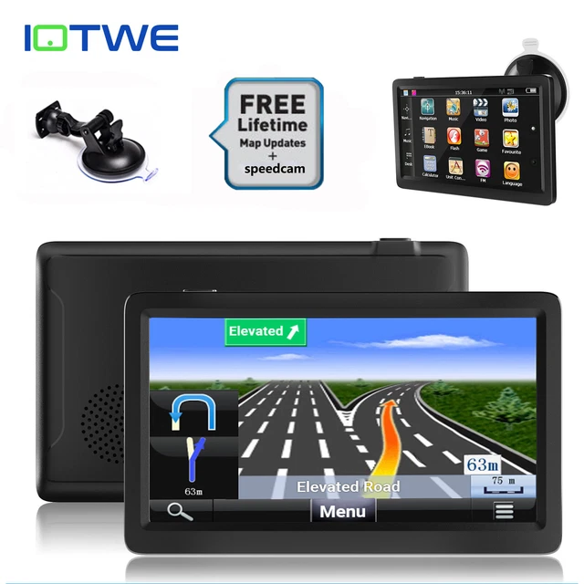 IOTWE GPS NAVIGATION 9 Inch for Cars Truck with 2022 North/ South
