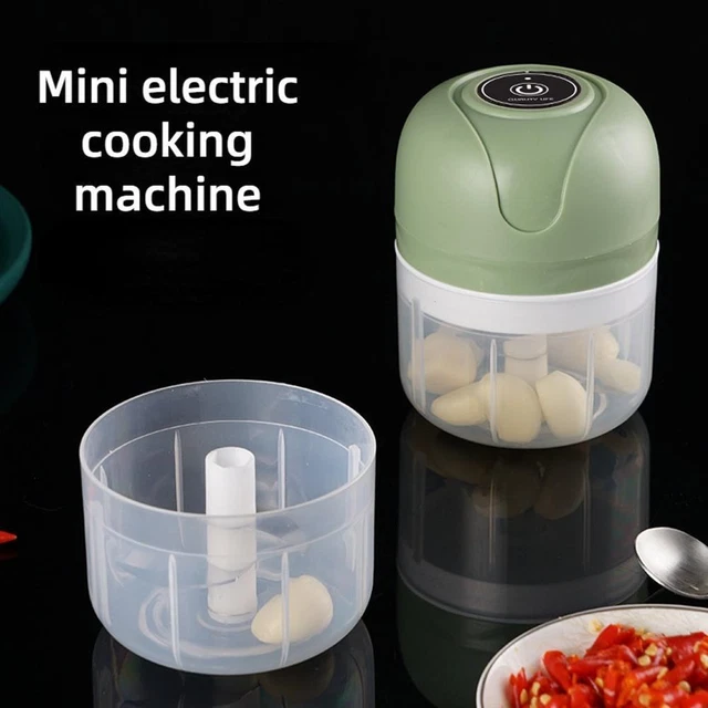 Electric Chopper Mini USB Wireless Garlic Meat Fruit Vegetable Food Grinder ; H3