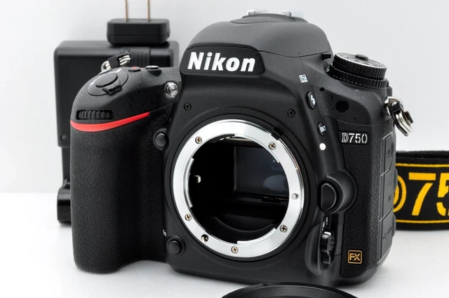 [Top Mint sc:1012 (1%)] Nikon D750 24.3MP Digital SLR FX Body from Japan #2067