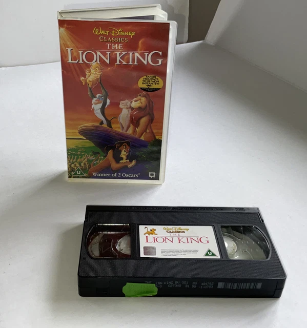 WALT DISNEY CLASSICS THE LION KING 1994 VHS Video UK PAL 10 Walt disney classics the lion king 1994 vhs video uk pal 10