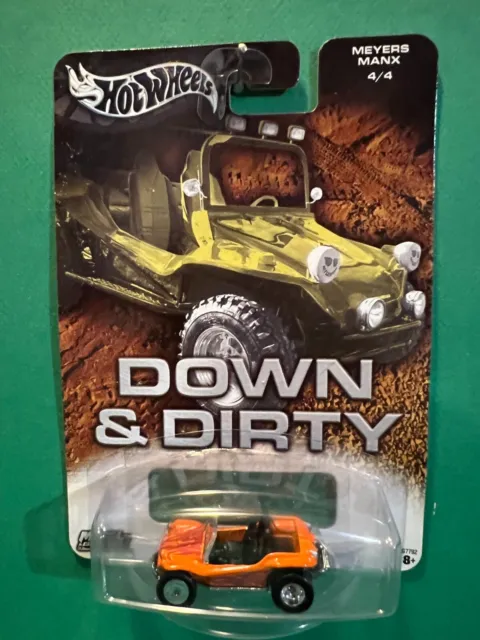 Hot Wheels 2004 Down & Dirty Meyers Manx Dune Buggy 1/64 Diecast PC53