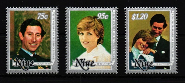 Niue 421-423 postfrisch #GF032