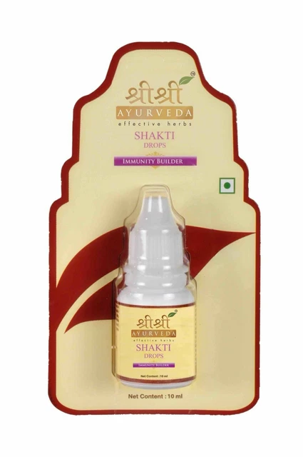 Sri Sri Tattva Shakti Drops 10ml (Pack of 2) with Free Shipping