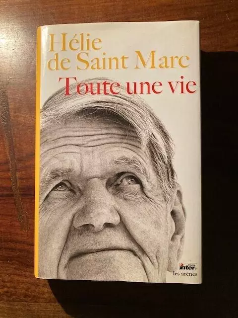 Hélie de SAINT-MARC/TOUTE UNE VIE +CD  2004 EO JAQUETTE