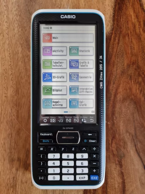 Casio ClassPad II fx-CP400, Rechner und komplettes Zubehör/ Originalverpackung