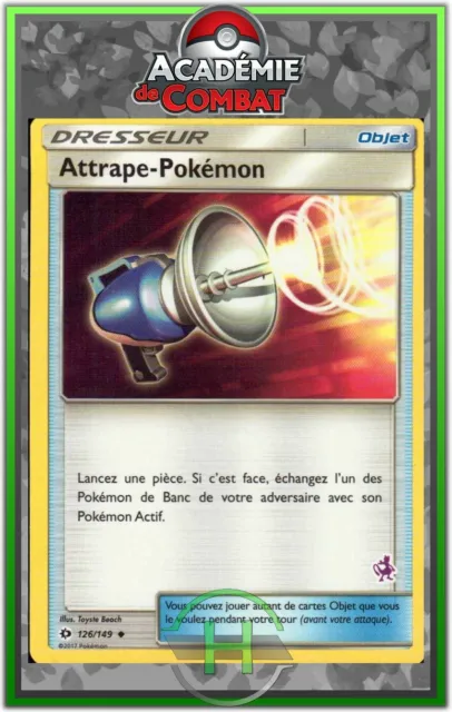 Attrape-Pokemon -SL00:Académie de Combat- 126/149 -Carte Pokémon Française Neuve