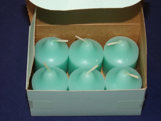 PartyLite Box (6) Summer Showers Votive Candles V06209 NOS