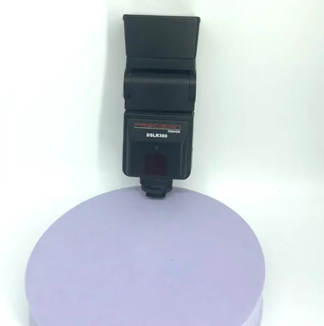 Flash de montaje de zapato Canon DSLR300, electrónico automático - diseño de precisión