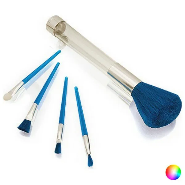 Pack de 5 broches de maquillage - Kit beauté idée cadeau Couleur - Bleu