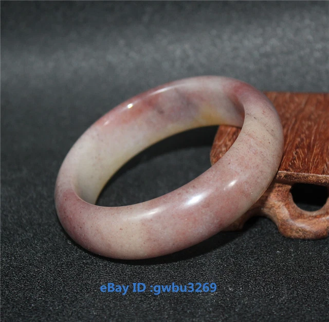 Natural Jade Stone. Jade Bangle Traditional Bracelet. Very small 56MM  42083-1
