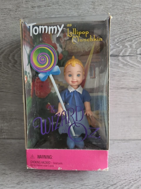 Vintage 1999 Barbie The Wizard of Oz Tommy As Lollipop Munchkin New NRFB