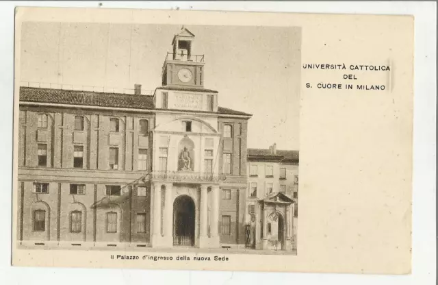 83896 Universita' Cattolica Del Sacro Cuore In Milano Palazzo Nuova Sede