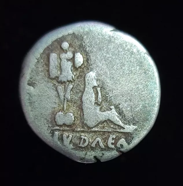 AR DENARIUS  |  VESPASIAN  |  69-70 CE  |  Rome Mint  |  JUDEA CAPTA