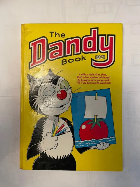 The Dandy Book Annual 1971 - Good Condition