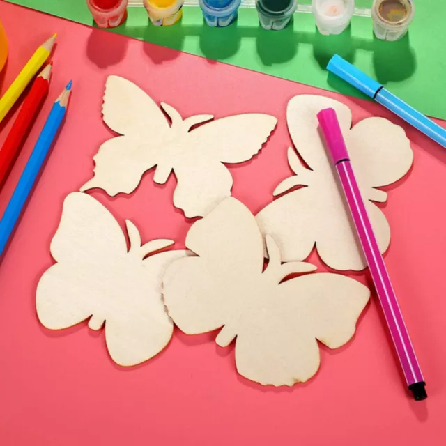 Hand Painted Butterfly Sign Cutouts - DIY Crafters Must-Have