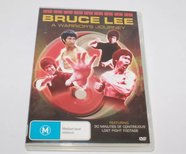 Bruce Lee A Warrior's Journey DVD 2001 Region 4 Madman