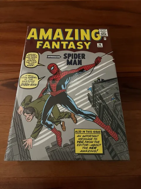 AMAZING SPIDER-MAN Vol 1 Omnibus Stan Lee Steve Ditko NEW SEALED