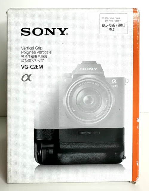 SONY VG-C2EM Vertical Battery Grip for Sony A7II, A7RII, A7SII