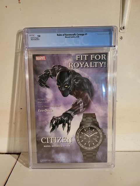 Ruins of Ravencroft: Carnage #1 (2020) Marvel White Pages CGC 9.8 2