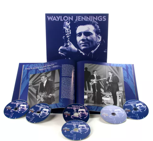 Waylon Jennings - The Journey: Six Strings Away (6-CD Deluxe Box Set) - Songw...