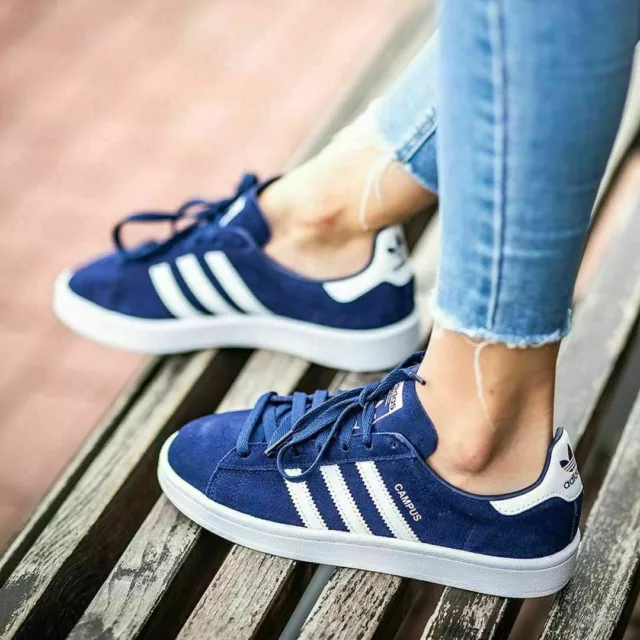 Womens adidas deals campus trainers