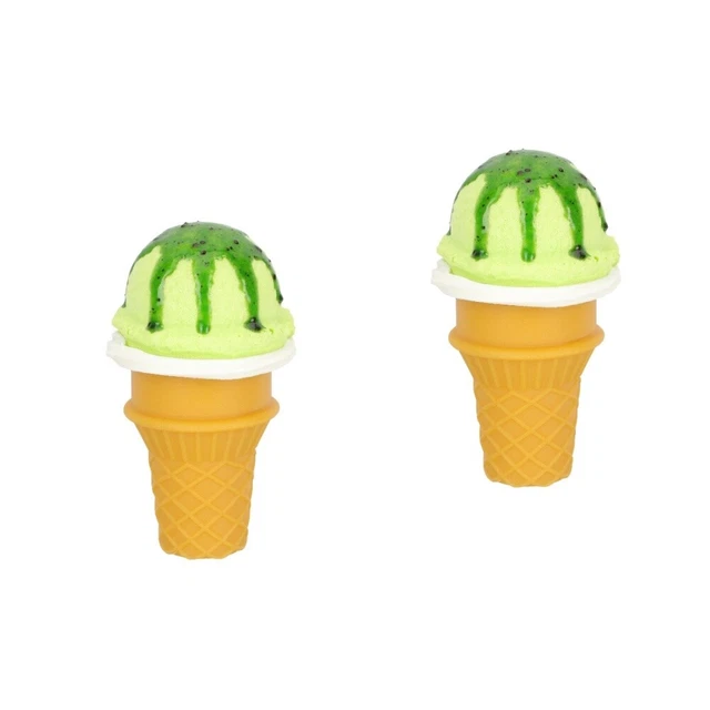 2 Pieces Ice Cream Cone Prop Decorate Child Fruit Gift Ice Cream Party Decor